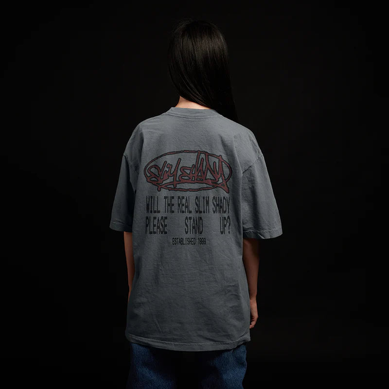 Plz Stand T-Shirt (Grey)