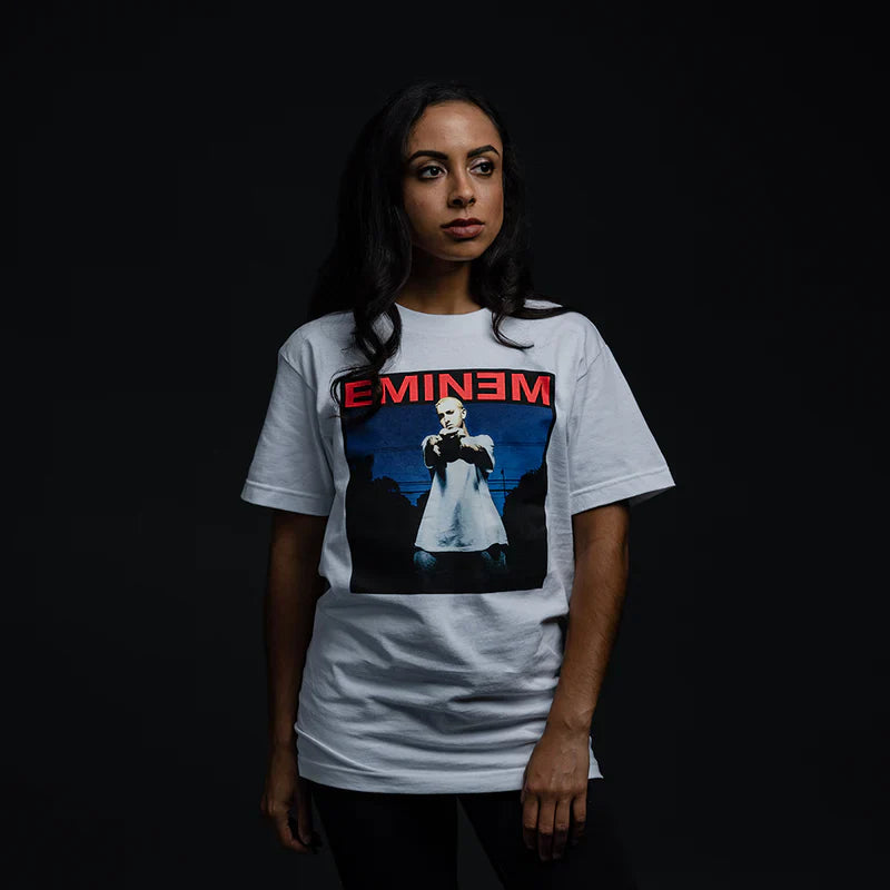 Eminem Powerline Photo White T-Shirt