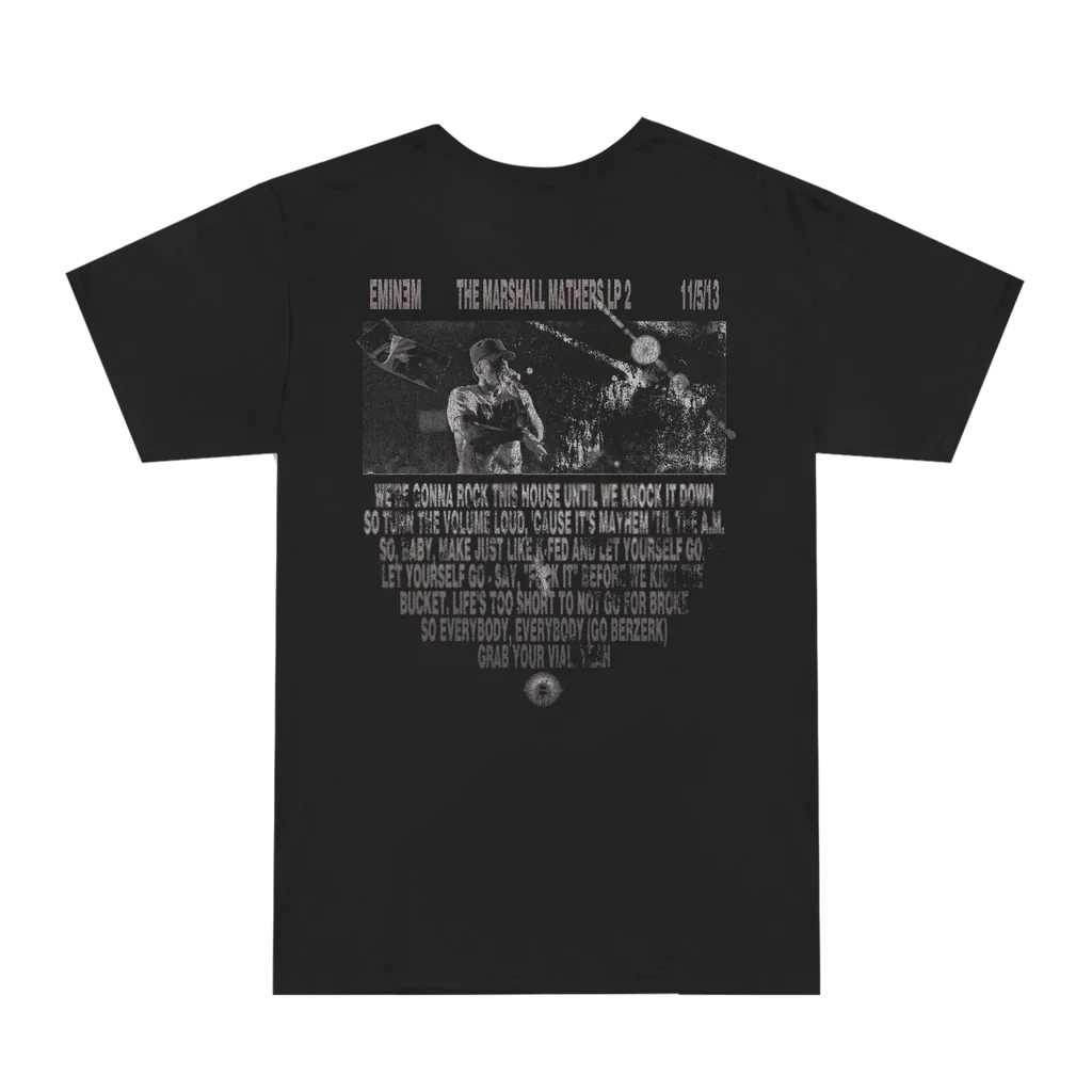 Eminem Berzerk Lyric T-Shirt