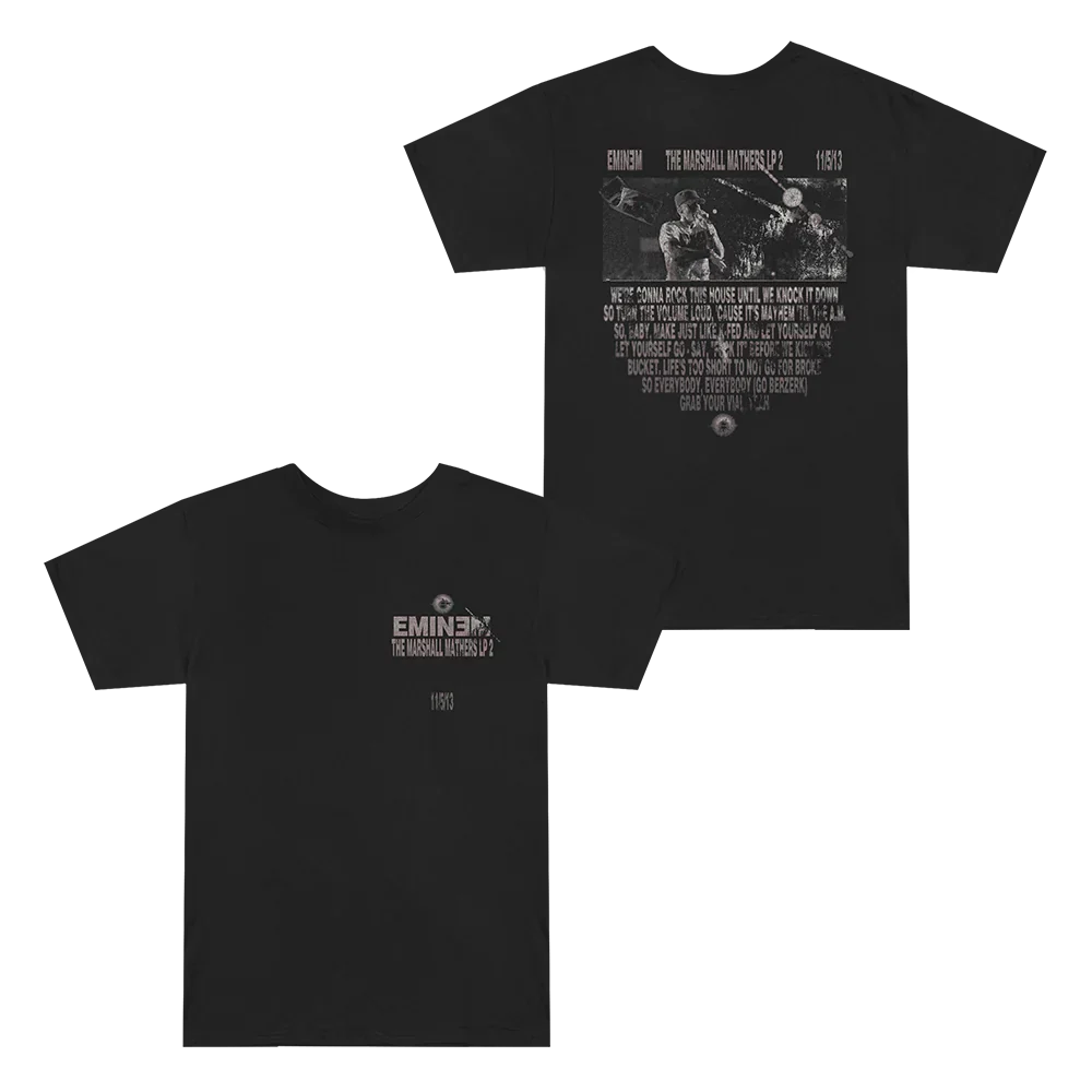 Eminem Berzerk Lyric T-Shirt