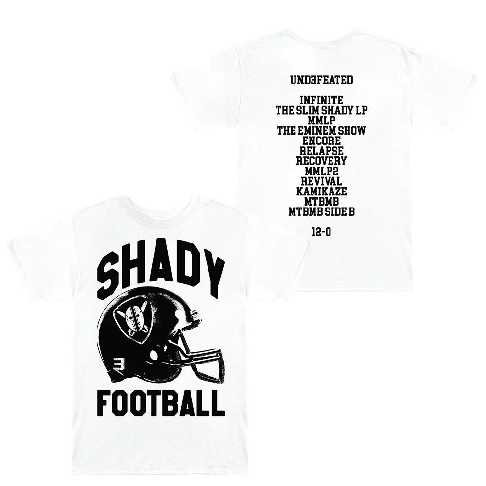 Shady Football T-Shirt (White)