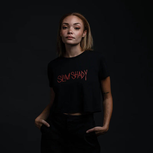 STAN CROPPED T-SHIRT (BLACK)