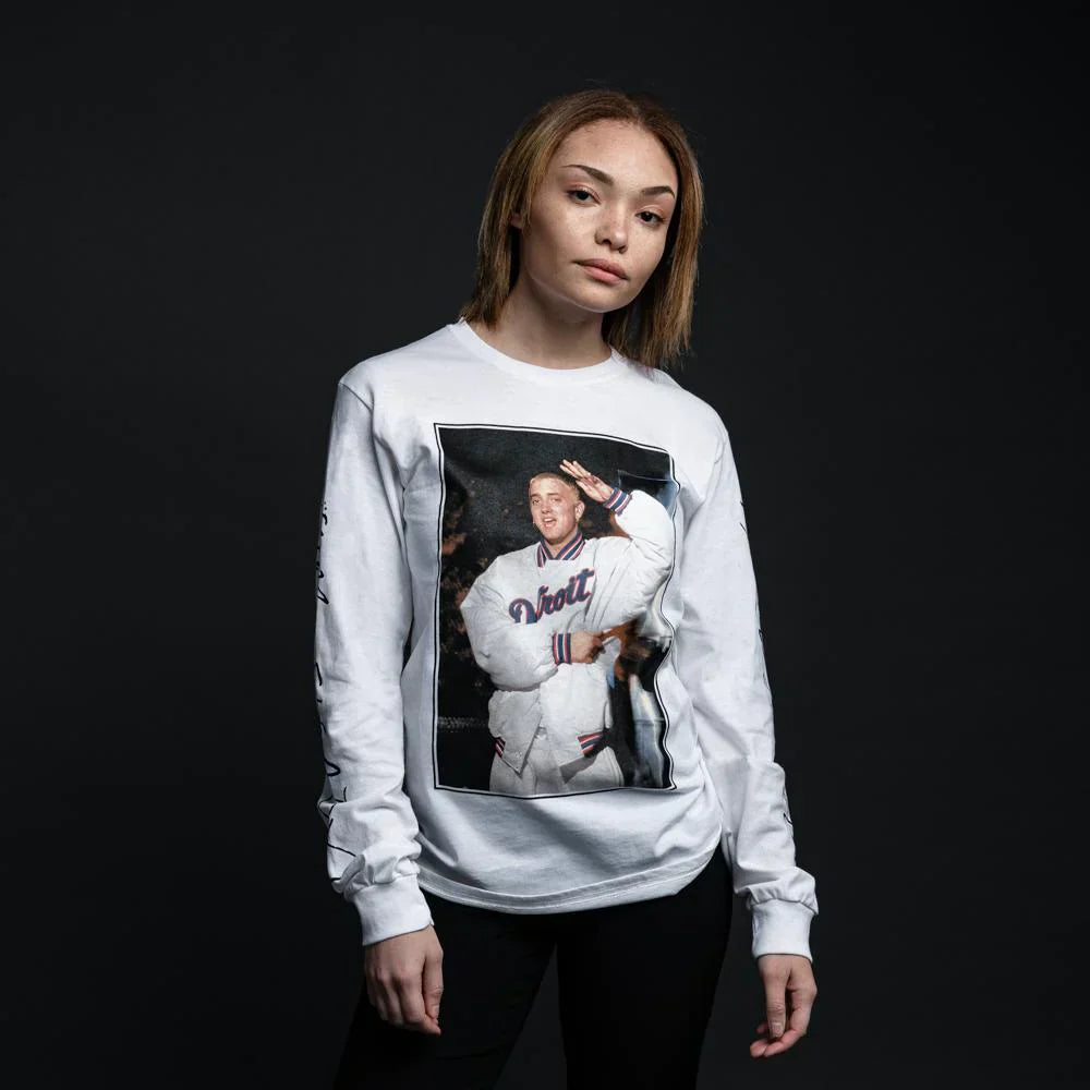 I'm Shady White Long Sleeve Shirt - Vintage 1999