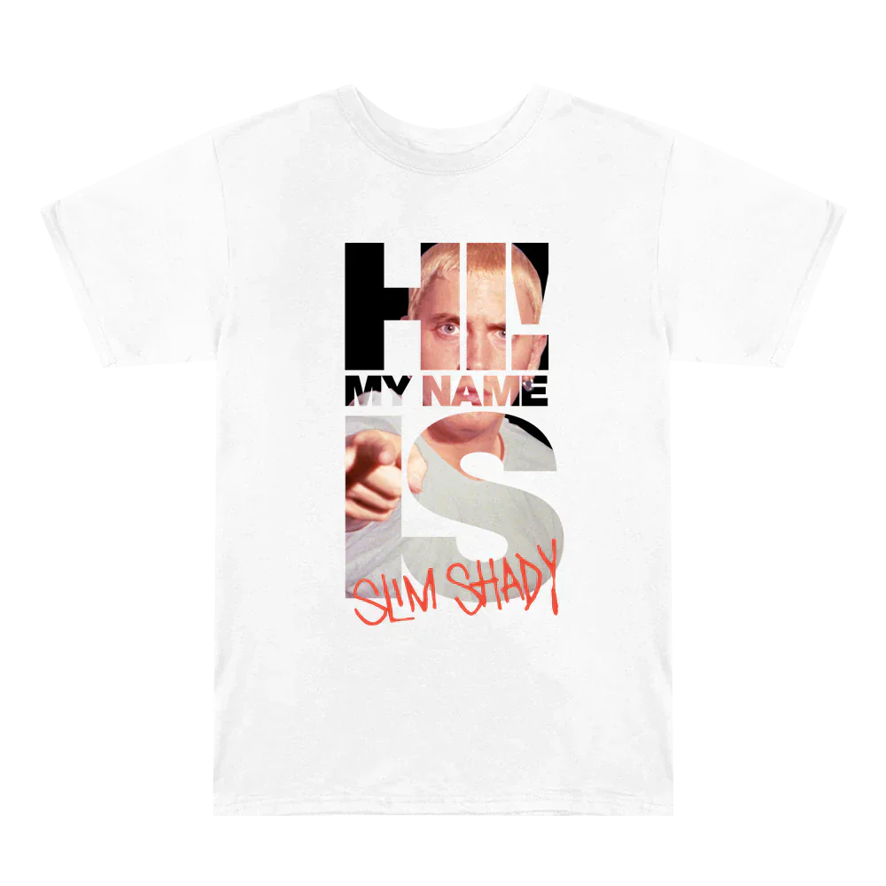 "My Name Is..." Photo Typography T-Shirt